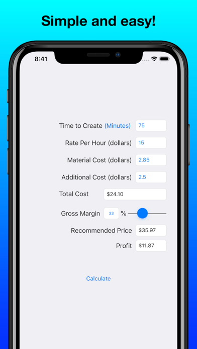 Craft Pricing Helper screenshot