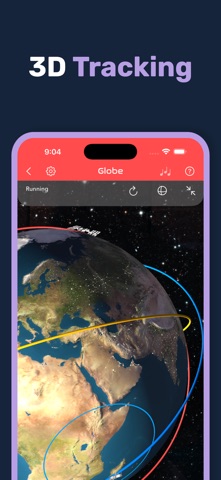 ISS Real-Time Tracker 3D screenshot