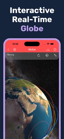 ISS Real-Time Tracker 3D screenshot