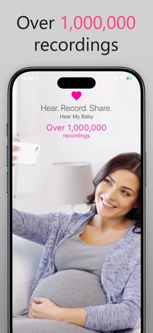 Hear My Baby Heartbeat App 2.0 screenshot