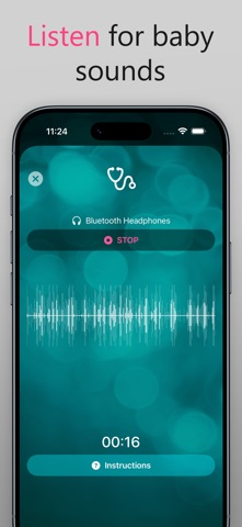 Hear My Baby Heartbeat App 2.0 screenshot