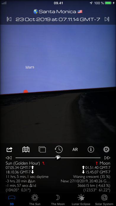Sun & Moon 3D Planetarium Pro screenshot
