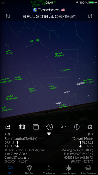 Sun & Moon 3D Planetarium Pro screenshot