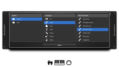 EvolverFX AUv3 Audio Plugin screenshot