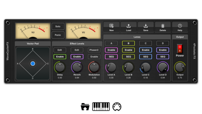 EvolverFX AUv3 Audio Plugin screenshot