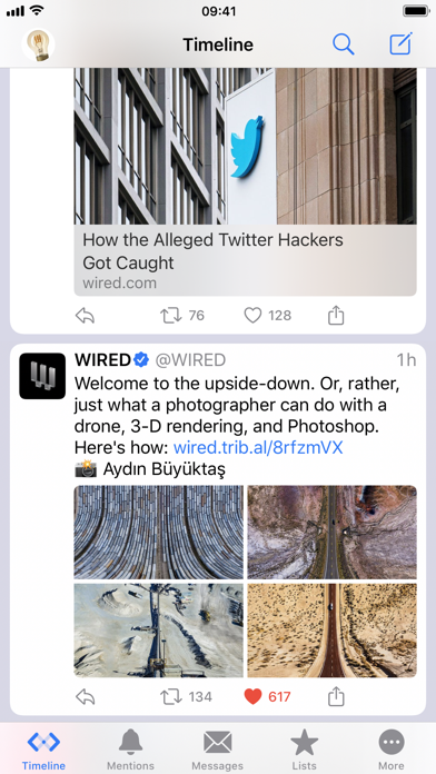 Spring for Twitter screenshot