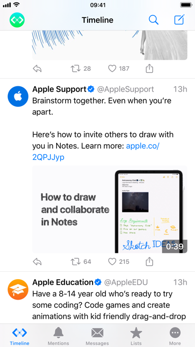 Spring for Twitter screenshot