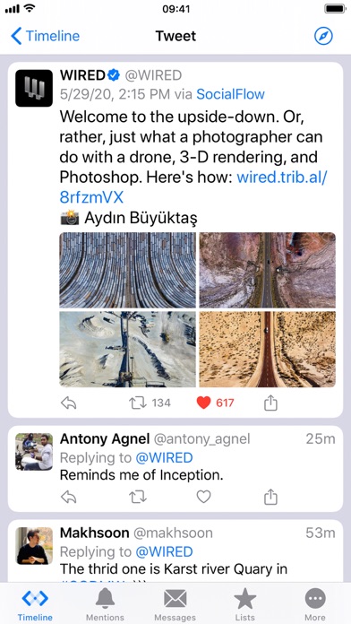 Spring for Twitter screenshot