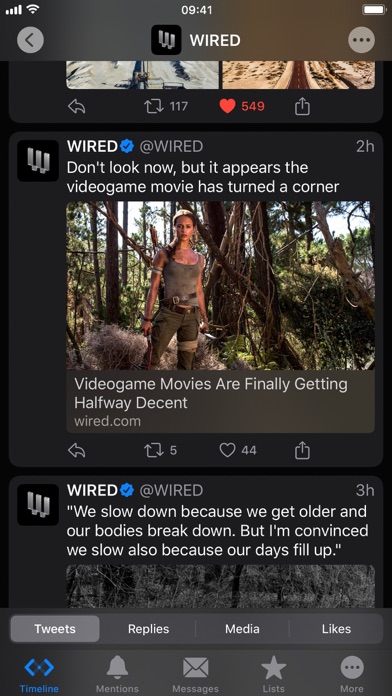 Spring for Twitter screenshot