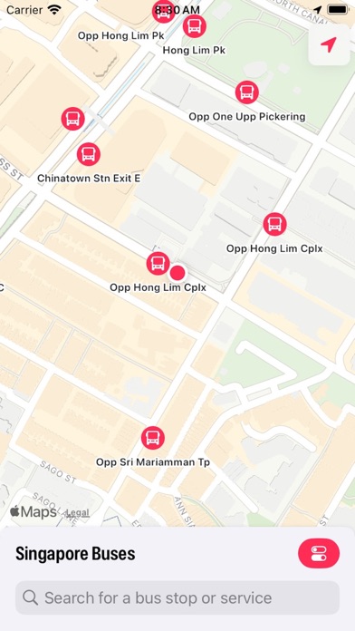 Singapore Buses screenshot