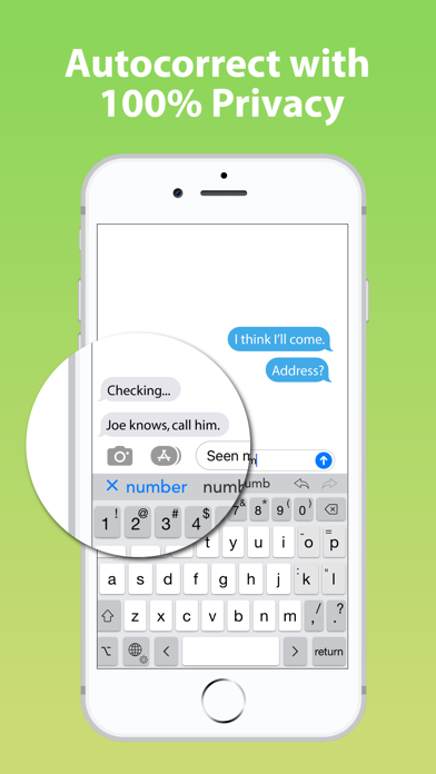 Typefinity Keyboard & Numbers screenshot