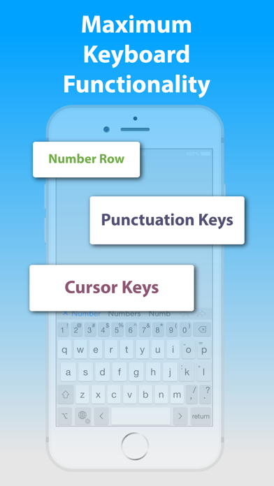 Typefinity Keyboard & Numbers screenshot