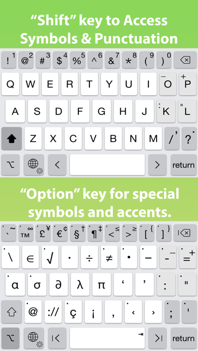 Typefinity Keyboard & Numbers screenshot