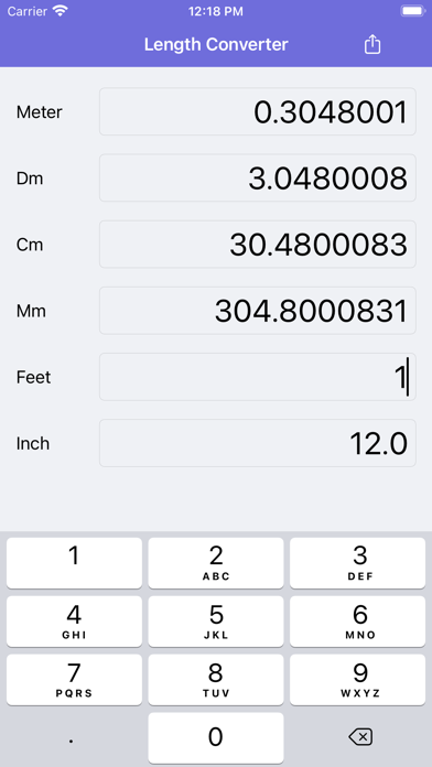 Length Converter screenshot