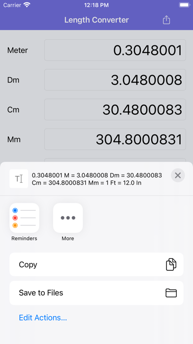 Length Converter screenshot