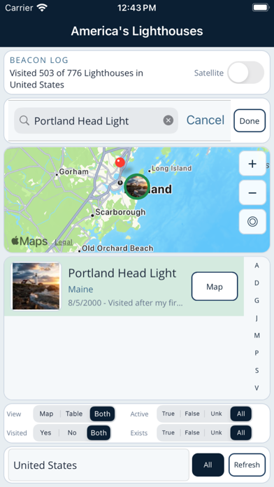America’s Lighthouses screenshot