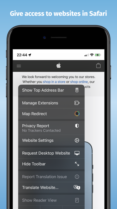 Map Redirect for Map Links screenshot