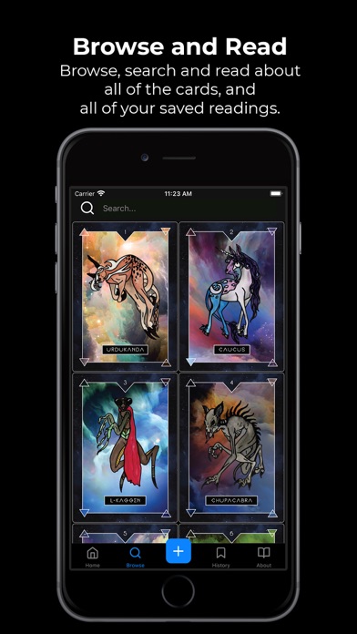 Aether Creature Cards screenshot