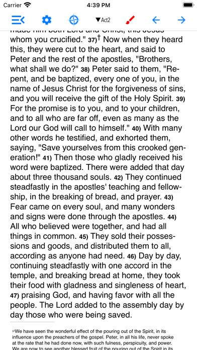 Greek and Hebrew Study Bible screenshot