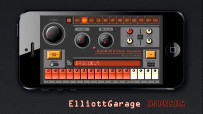 EGDR808 Drum Machine HD screenshot