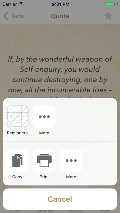 Ramana Maharshi Quotes screenshot