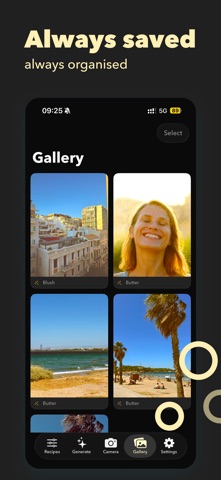 Recipes for Filters & Presets screenshot