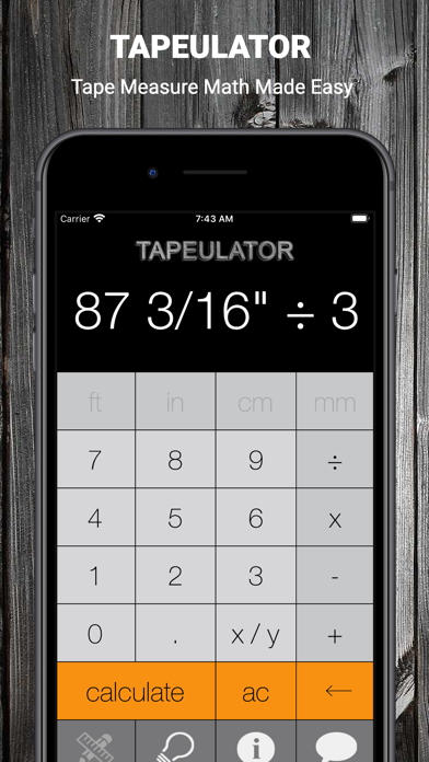 Tape Measure Calculator Pro screenshot