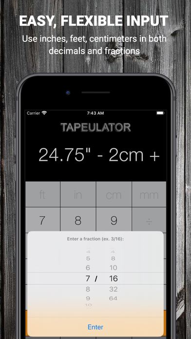 Tape Measure Calculator Pro screenshot