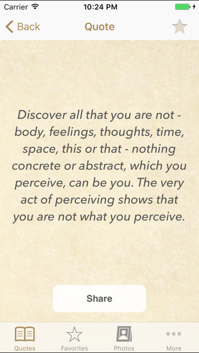 Nisargadatta Maharaj Quotes screenshot