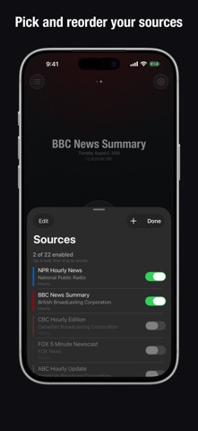 Hourly News screenshot