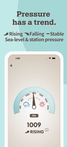 Thermo-hygrometer screenshot
