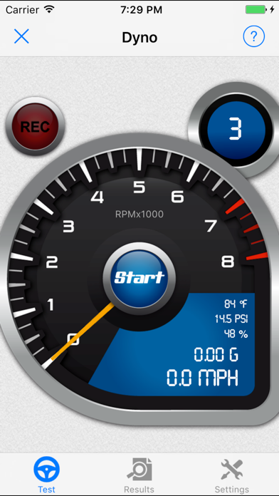 PerfExpert – Car Dyno HP Test screenshot