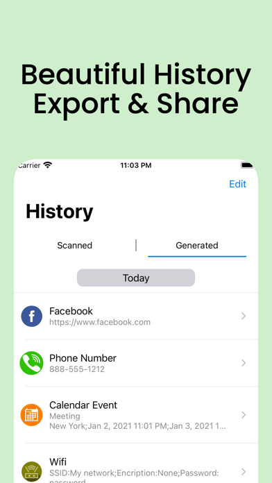 QR Code Pro: scan, generate screenshot