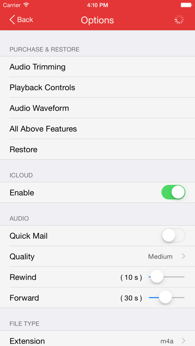 Recorder Pro: Audio Manager screenshot