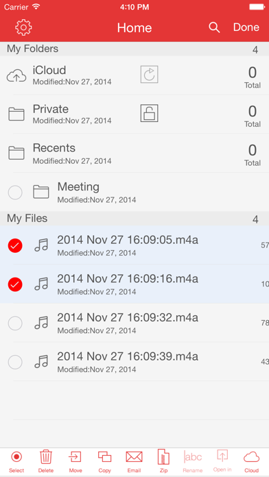 Recorder Pro: Audio Manager screenshot
