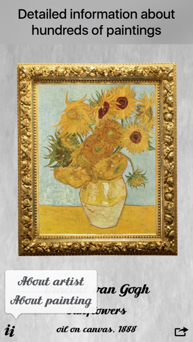 Who painted? Paintings Quiz screenshot
