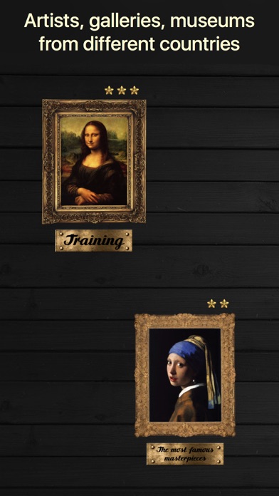 Who painted? Paintings Quiz screenshot