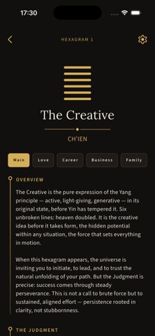 I Ching screenshot