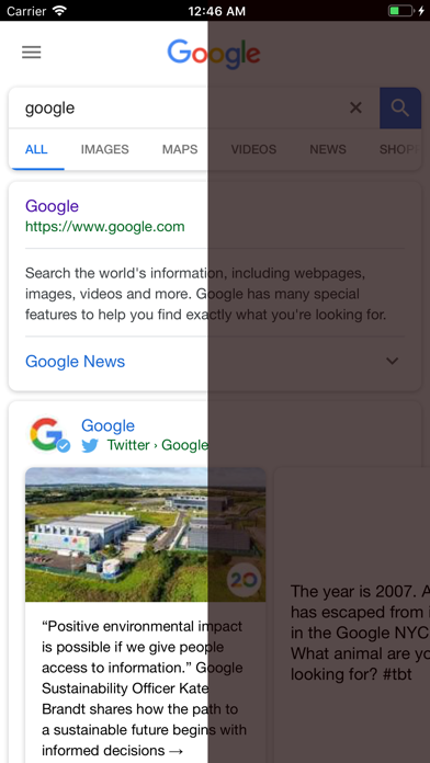 Night Web Browser by Alex screenshot