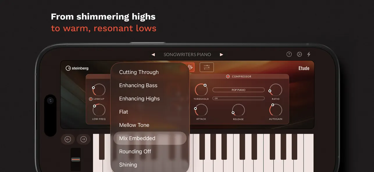 Etude – Grand Piano App & AUv3 screenshot