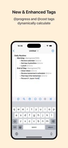 PaperTrail: TaskPaper Client screenshot