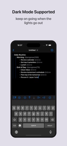 PaperTrail: TaskPaper Client screenshot