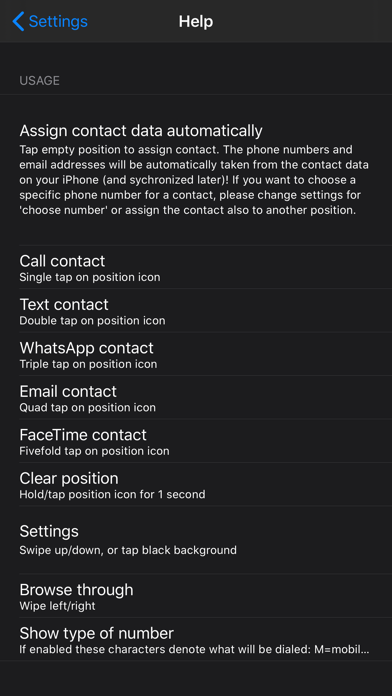 Speed Dial XL: Big Photo Call screenshot