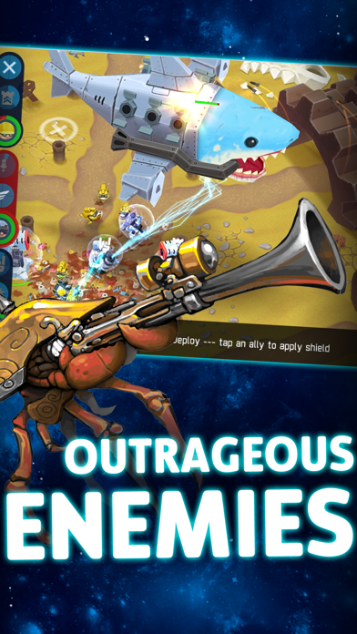 OTTTD: Over The Top Tower Defense screenshot