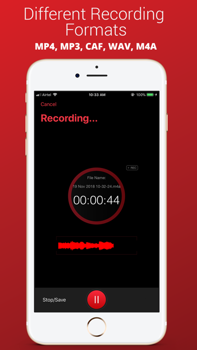 Voice Recorder Plus Pro screenshot