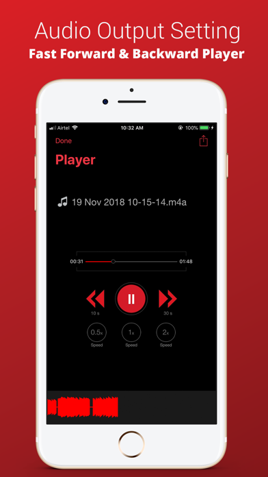Voice Recorder Plus Pro screenshot