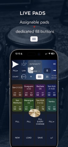 Afro Latin Percussion Machine screenshot