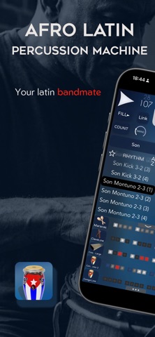 Afro Latin Percussion Machine screenshot