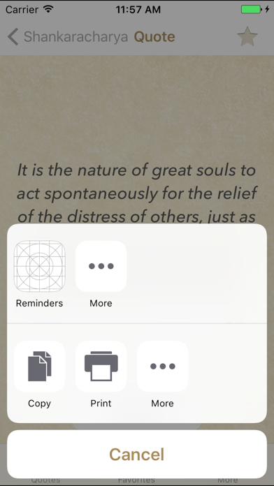 Adi Shankara Quotes of Advaita screenshot