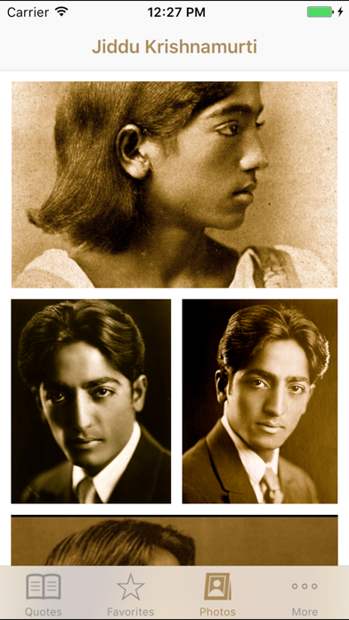Krishnamurti Wisdom Quotes screenshot